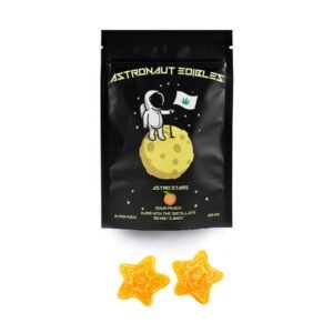 astronaut edibles products sourpeach